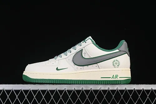 All categories Nk Air Force 1 Air Force series Nk Air Force 1 Low Air Force low top Nike Air Force 1'07 Low Crow Heart joint beige silver Air Force 1 low top casual sneakers QW5606-260